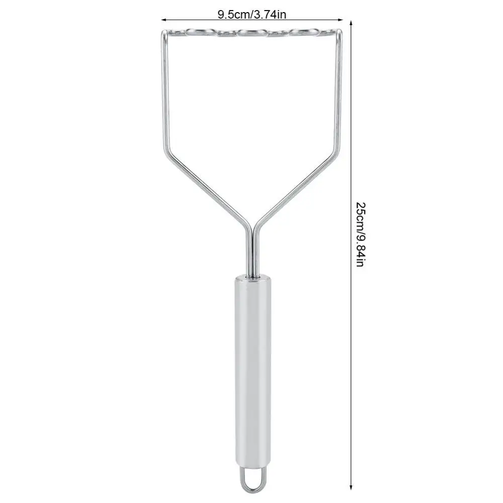 Нержавеющая сталь картофельное пюре Masher с ручкой Овощной грязи дробилки