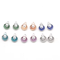 10pcs shell pendants charms for jewelry making necklaces bracelets diy jewelry findings accessories cute charm pendant