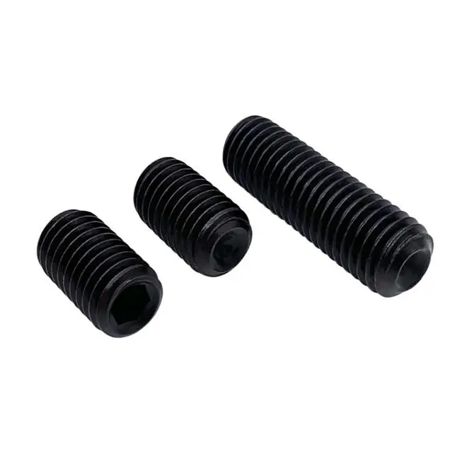 

20Pcs DIN916 M2 M2.5 M3 M4 12.9 Grade Allen Head cup point Hex Socket Set Screw Grub Screw