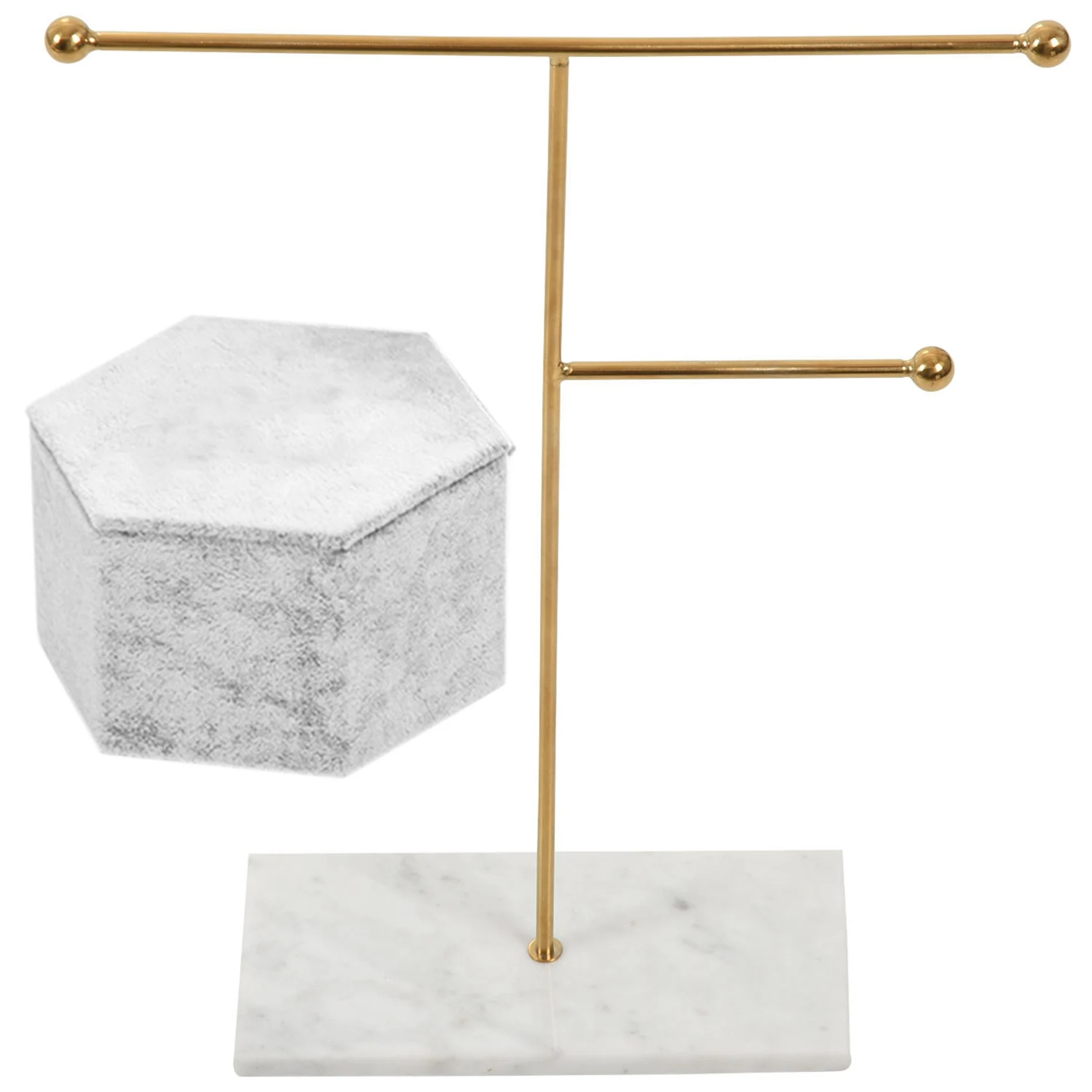 

2 шт. скандинавский металлический золотой стеллаж для хранения с мраморной основой большой с серьгами Ожерелье демонстрационный стеллаж Ср...