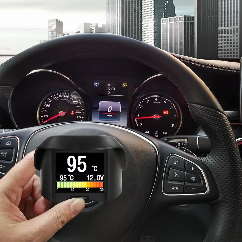 ANCEL A202 OBD2 сканер бортовой компьютер Диагностический Инструмент датчик