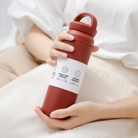stainless steel vacuum flask creative portable simple office coffee cup male and female student cup thermos cup coffee tumbler