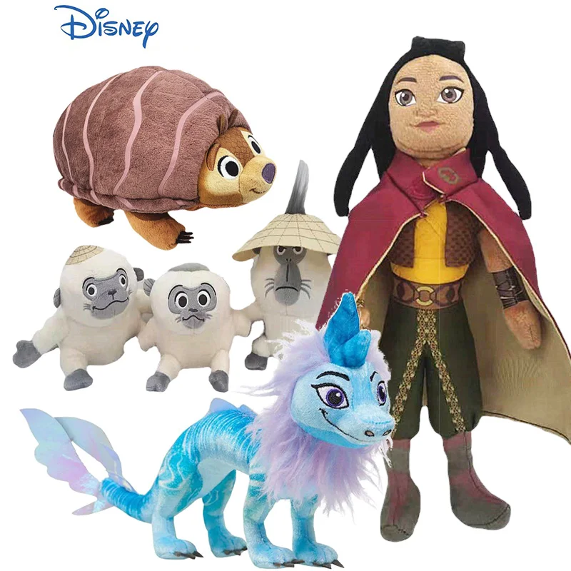 

Новинка, Disney, Raya и последняя модель, искусственная обезьяна из сизукука, игрушка, день рождения, девочка, дети, рождественские подарки