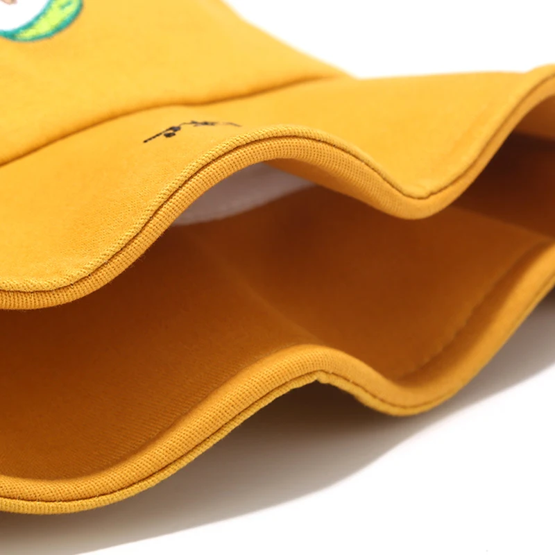 

Autumn Men Cotton Fisherman Hat Outdoor Unisex Women Casual Bucket Hat Avocado Embroidery Panama Cap Gorros