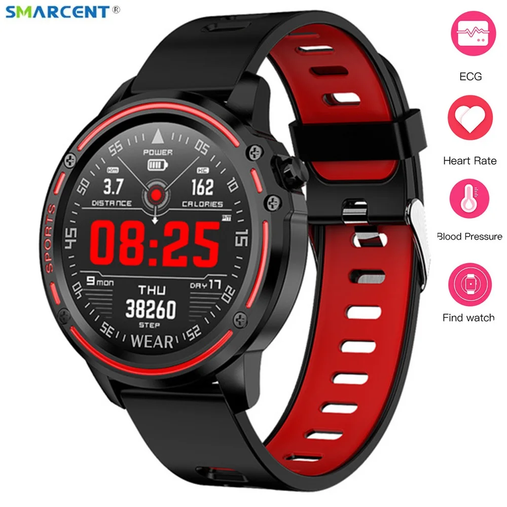 

L8 Smart Watch Men Fitness Tracker Heart Rate Blood Pressure Monitoring IP68 waterproof Smart Bracelet Sports Smartwatch