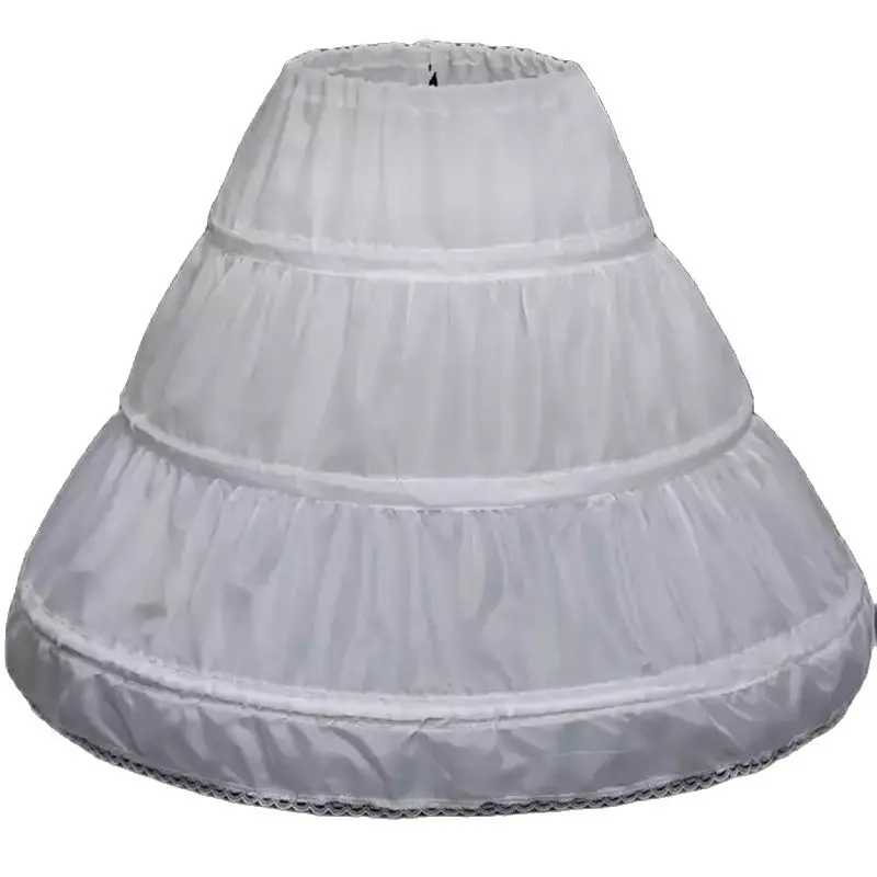 

Girls Dress Crinoline 3 Hoops Petticoat Christmas Party Princess Kids Dresses Underskirt for Girls Children Birthday vestidos