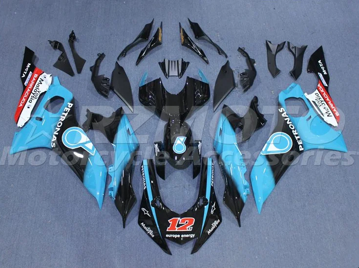 

Новинка из АБС-пластика для мотоцикла обтекатель наборы пригодный для Yamaha YZF 600 R6 2017 2018 2019 2020 R6, 17, 18, 19, 20, изготовленный на заказ Небесно-Голуб...