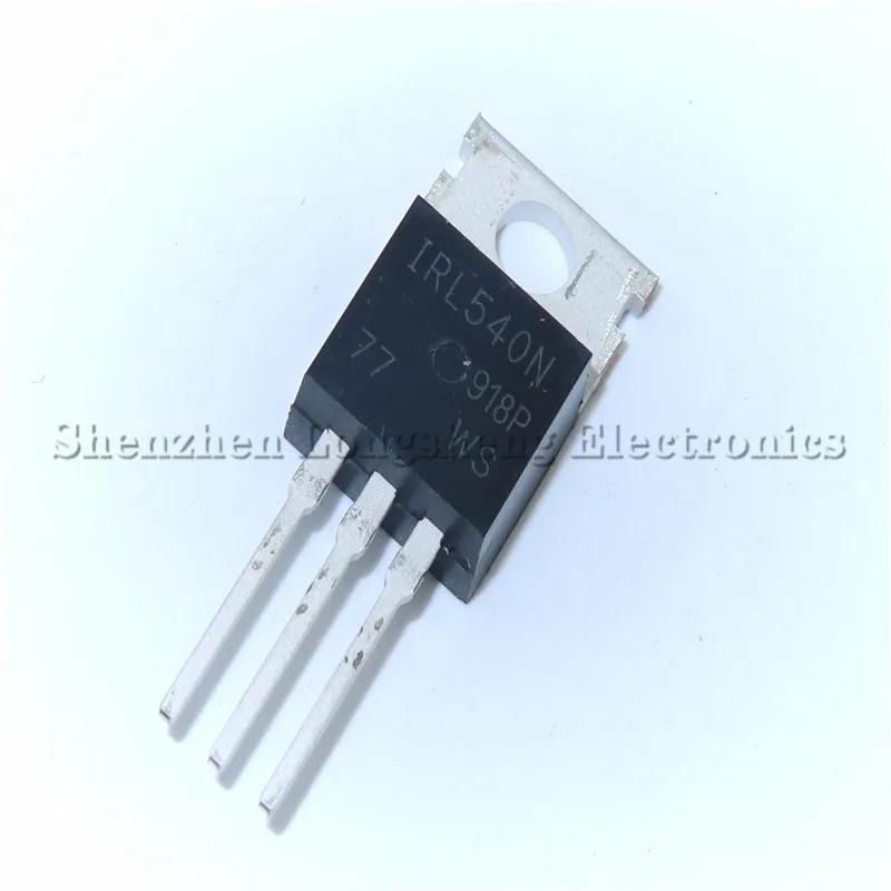 

5 шт./лот IRL540PBF IRL540 IRL540N TO-220 MOS-трубка N-канал 100V 36A в наличии