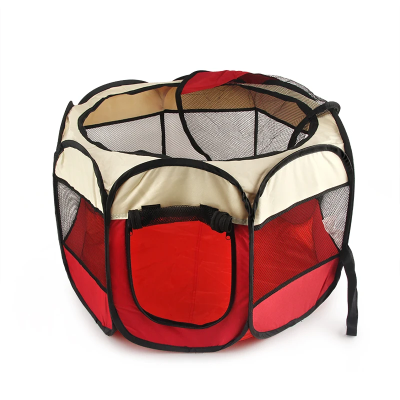 Портативная складная палатка для домашних животных домик собак клетка питомник