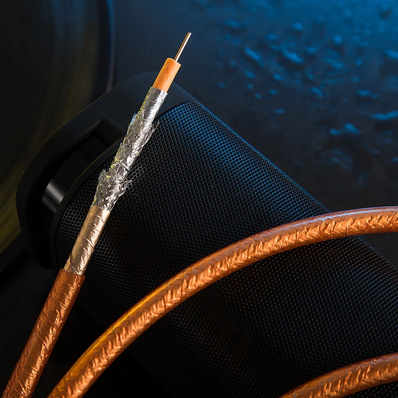 Кабель ТВ сигнальные кабели бескислородная медь RF замкнутая цепь HD