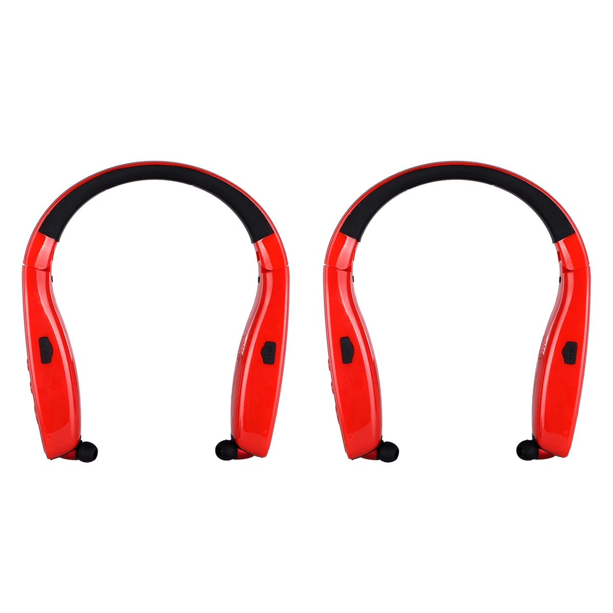 2 шт Abbree AR 669 UHF 400 470 МГц 0 5 Вт 99CH Шейная рация Bluetooth гарнитура наушники для