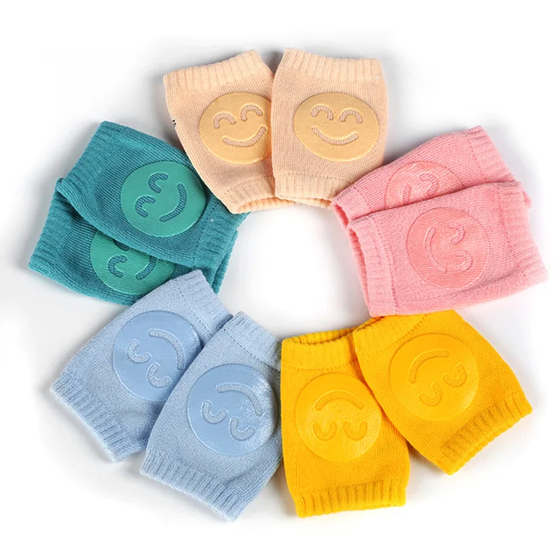 1 Pair Baby Knee Pad Kids Safety Crawling Elbow Cushion Infant Toddlers Baby Leg Warmer Knee Support Protector Baby Kneecap