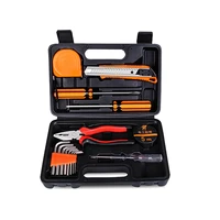 39 pcs home tool set hand tools for daily use househould tool kits screwdriver set hammer knife pliers general purpose tool set