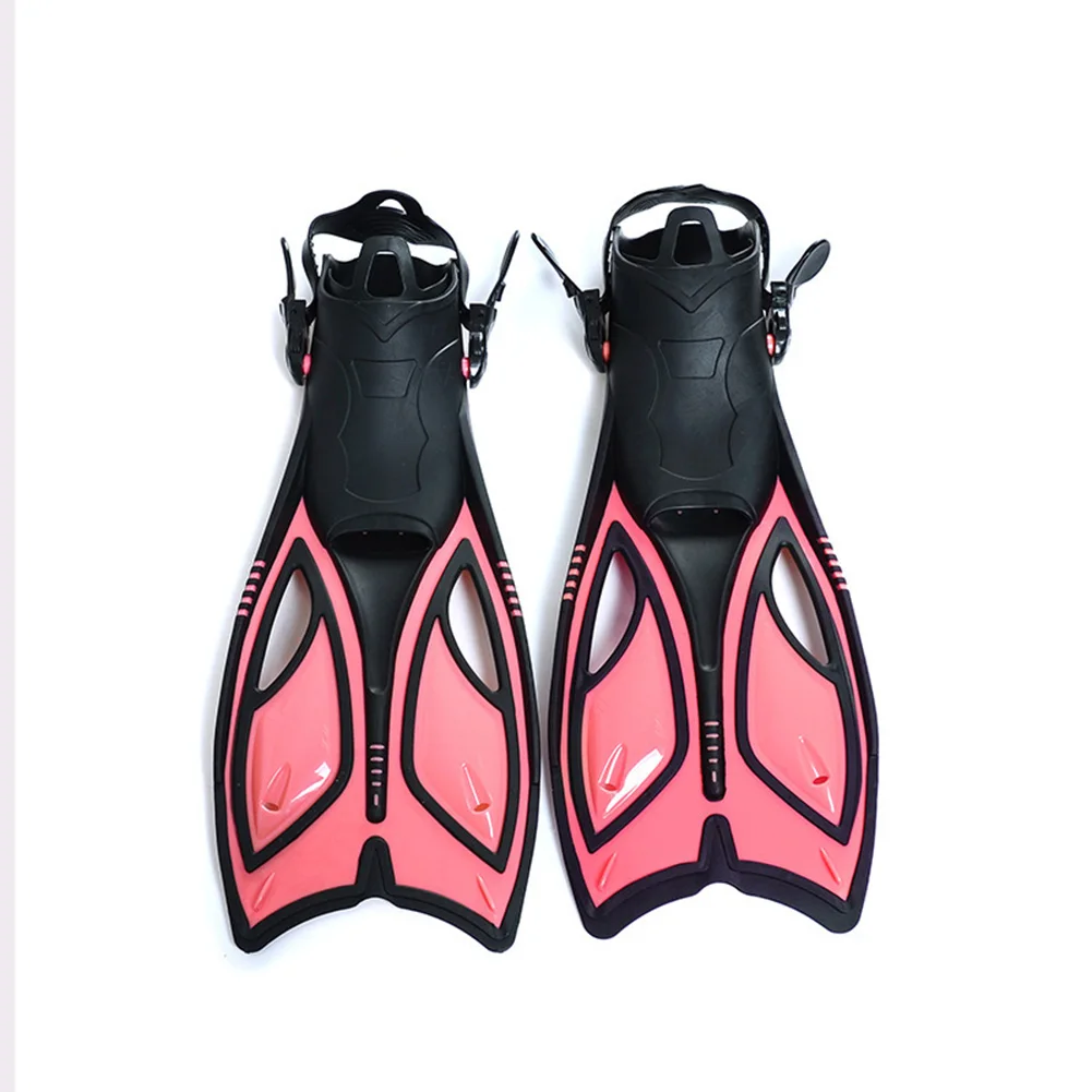 

Flexible Drag Reduction Diving Flippers Adult Adjustable Swimming Fins Non-slip Bottom Swim Flippers Water Sports Equipment