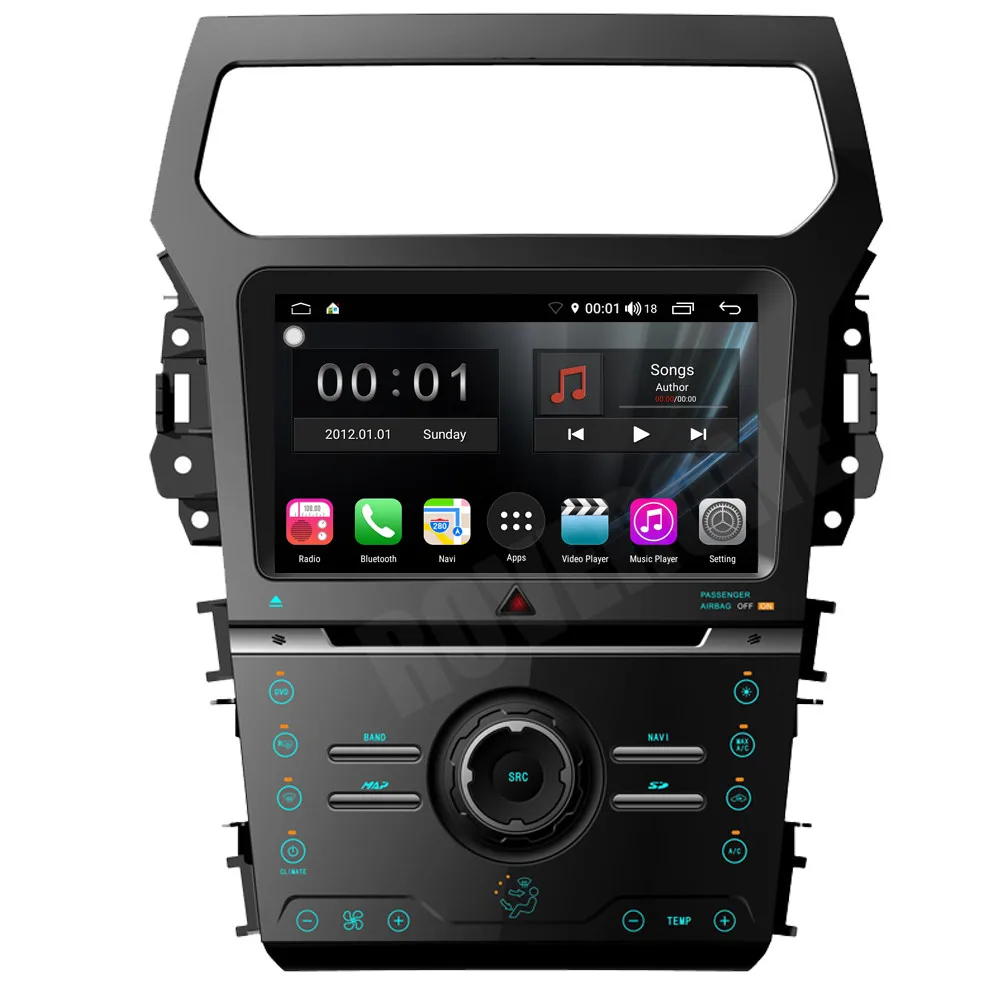 Автомагнитола на Android 9 0 для Ford Explorer 2012 2013 2014 2015 автомобильная стереосистема с DVD GPS
