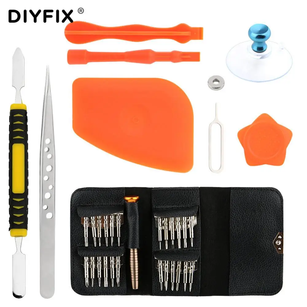 Набор инструментов DIYFIX 35 в 1 для вскрытия и ремонта смартфона отвертка набор