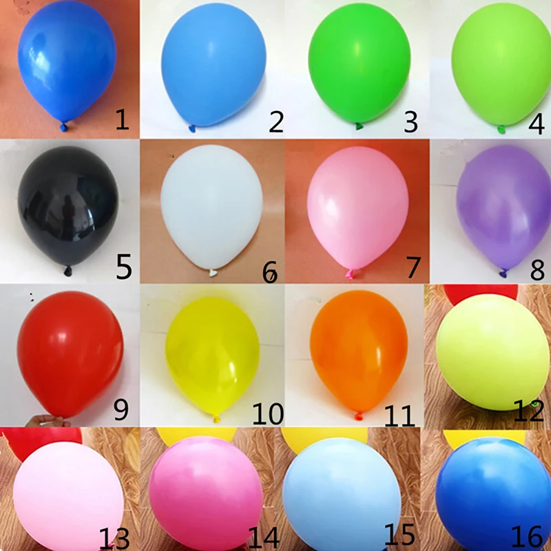 

5Pcs 12 Inch Matte Thickened Wedding Balloon Latex Material Round Balloons and Accessories Thick Matt Balloon Holiday Supplies