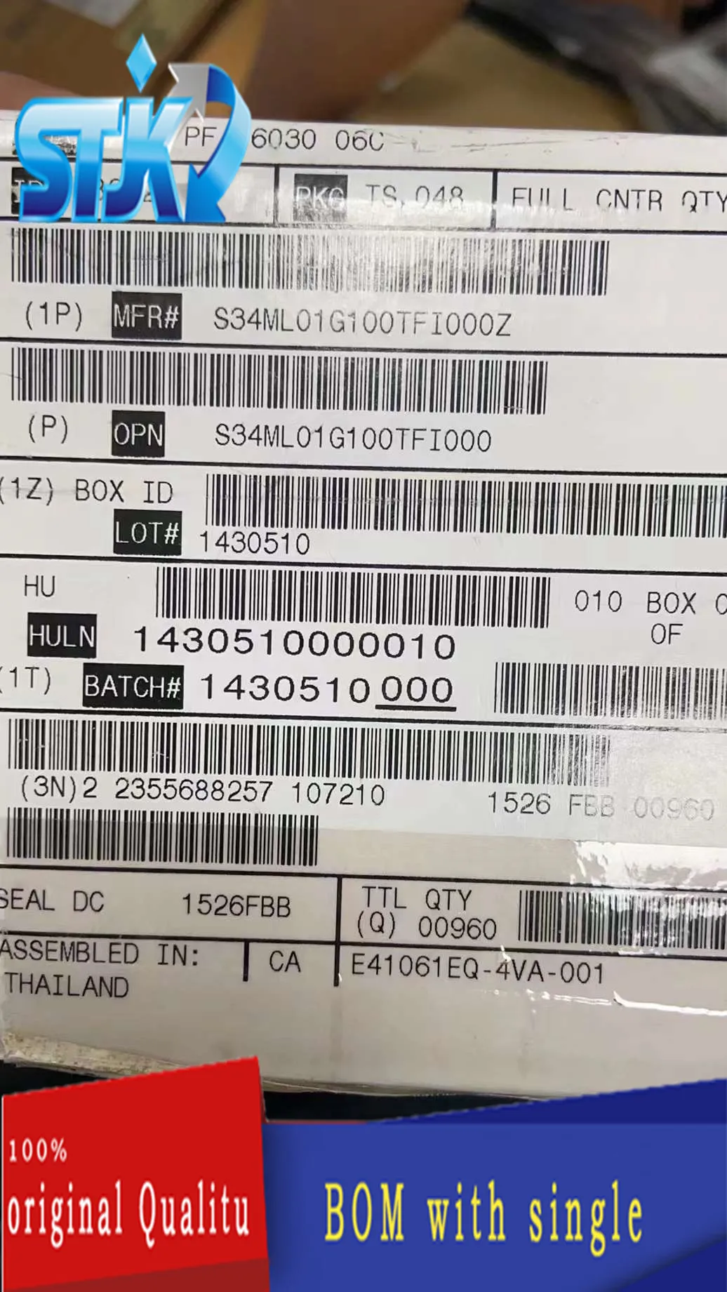 Интегральная схема S34ML01G100TFI000 TSOP48 DC2015 +, серия интерфейса, новая Оригинальная серия решения, не только чип для продажи и переработки, 1 шт.