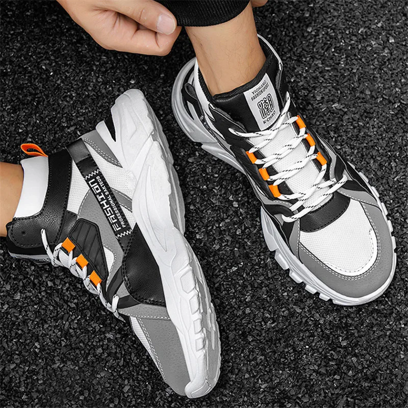 

Spring and Autumn New Breathable Men's High Quality All-match Casual Wearable Fashion Comfortable Lace-up Men's Shoes