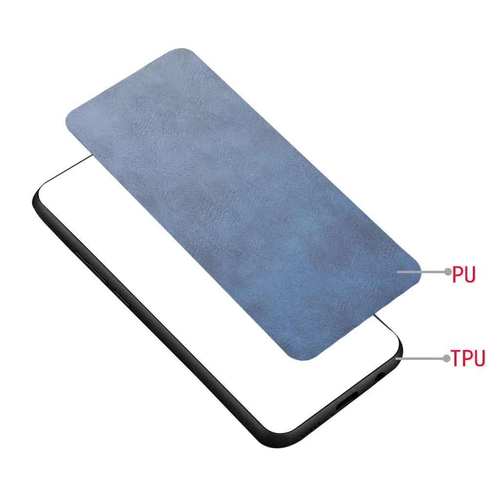 for infinix hot 10 lite case suture soft edge pu leather hard phone cover for infinix hot 10 lite case 6 6 free global shipping