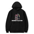 Аниме с длинным рукавом No Yaiba рассекающий демонов Харадзюку крутой Модный женский пуловер свитшот мужская толстовка с изображением рассекающего демонов Аниме толстовки