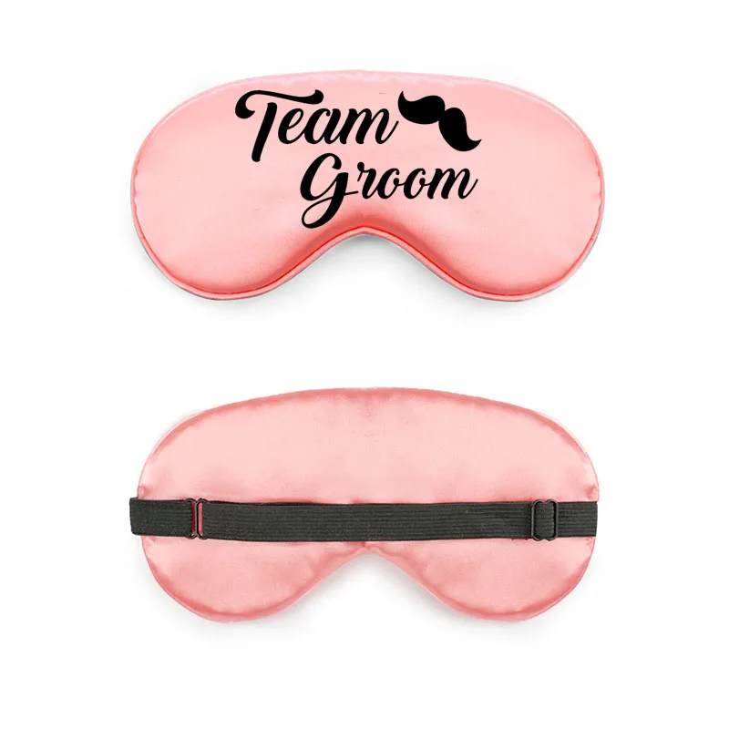 Команда жениха маска для сна Свадебные помолвки холостяк девичник вечерние