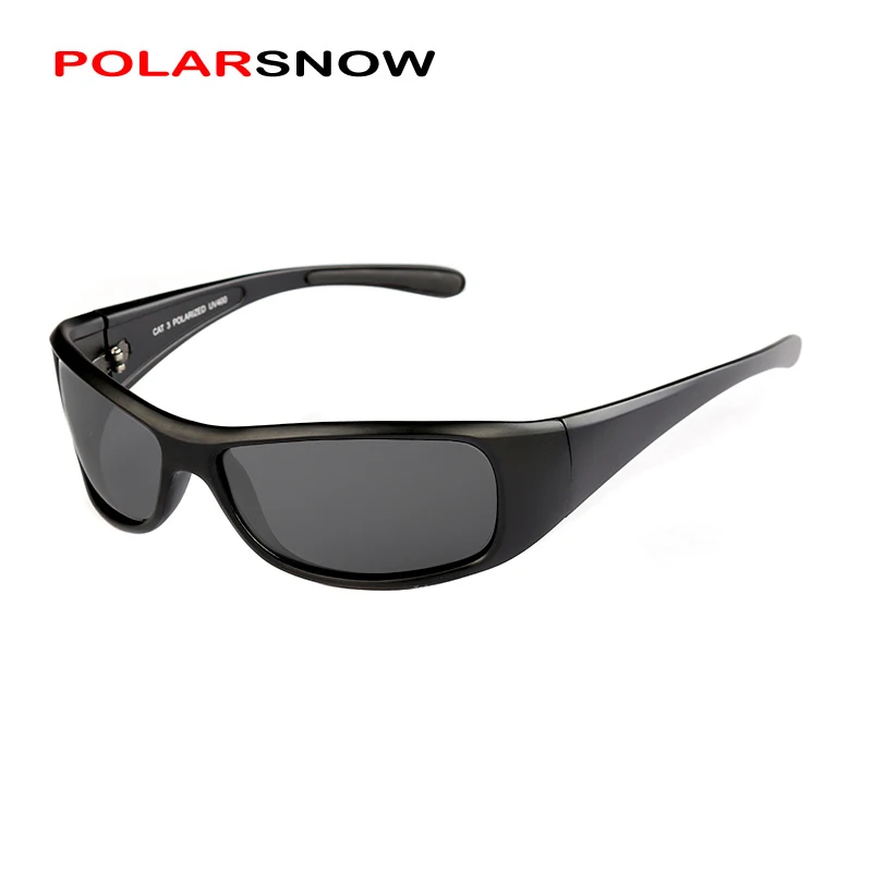 Новинка 2020 модные спортивные солнцезащитные очки POLARSNOW Мужские поляризационные