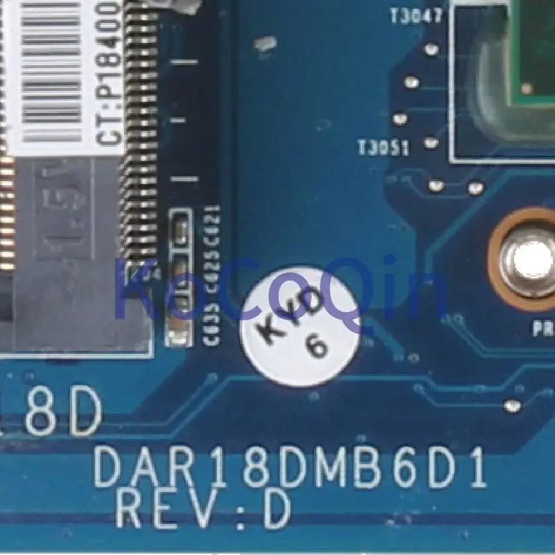 Материнская плата KoCoQin для ноутбука HP Pavilion G4 G6 G7 Core I3-370M 655985-001 DAR18DMB6D0 N12P-GV-S-A1 HM55 DDR3 -