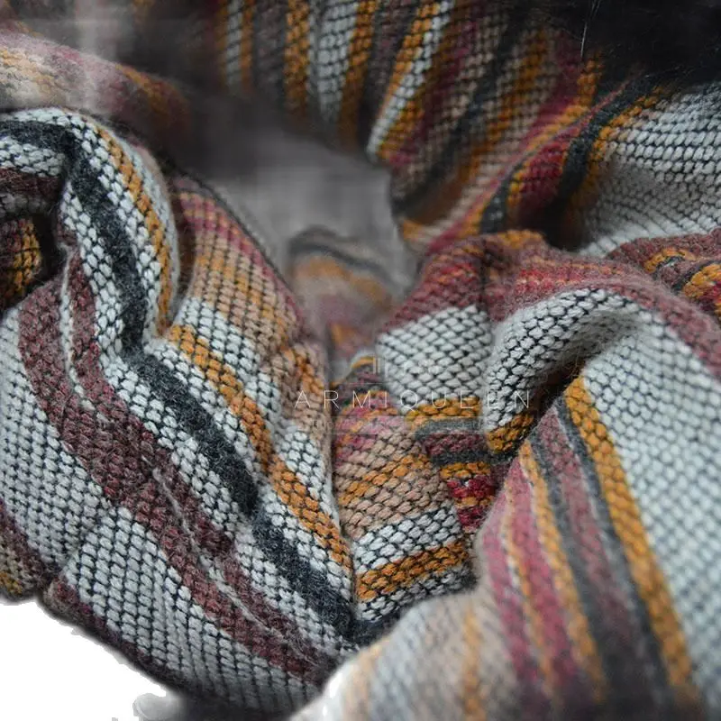 Темно-синяя мужская кашемировая Меховая куртка модная зимняя теплая внутренняя