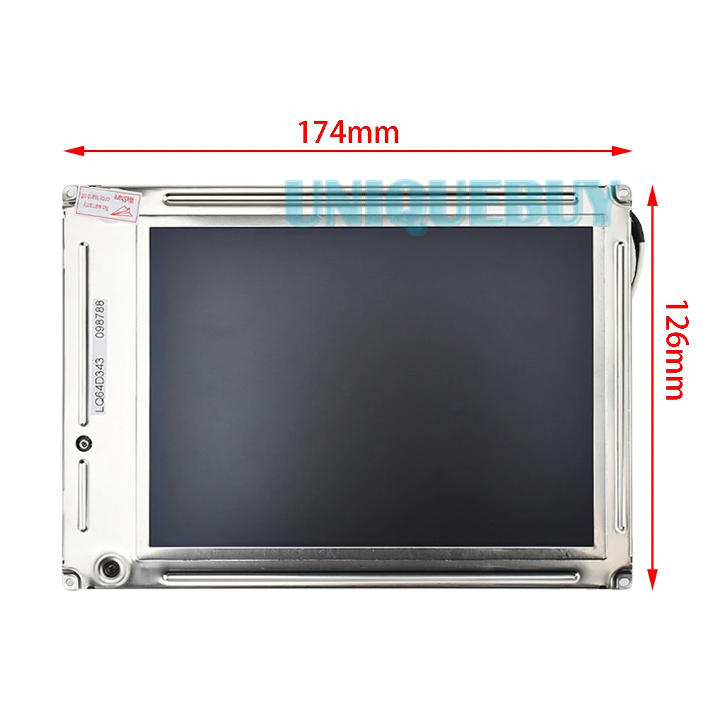 Goede Voor Sharp 6.4Inch LQ64D343 Lcd Scherm Display 640 (Rgb) * 480 Vga Vervangende Laptop Led Scherm