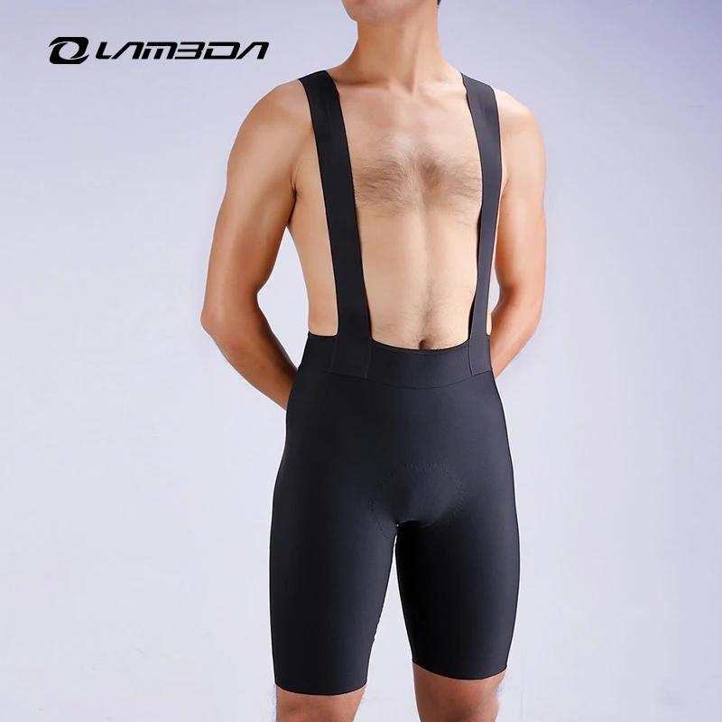 

LAMEDA Cycling Pants Men 3D Sponge Pad Bib Shorts Summer Shockproof Road Bike Mountain Bike Bicycle Pants