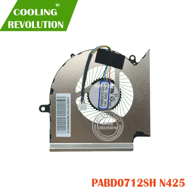Новый вентилятор охлаждения MSI GP65 9SD MS 16U1 16U2 PABD07012SH N425 PAAD06015SL N426|Кулеры и системы