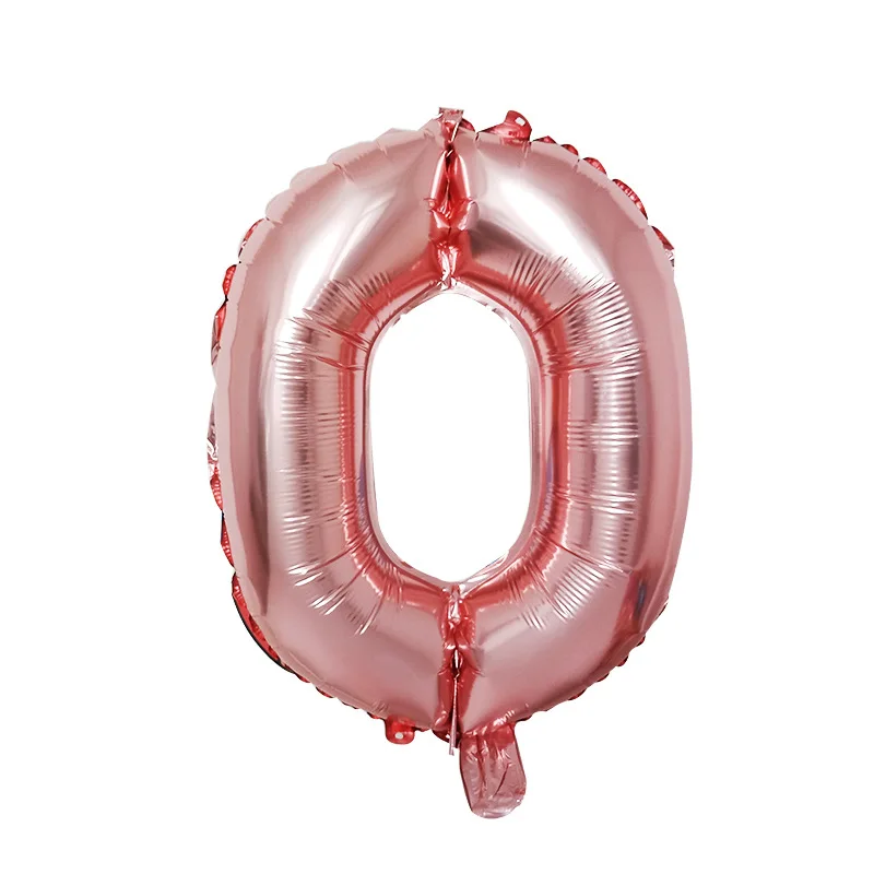 Надувные шары из алюминиевой фольги рождественские надувные розового золота с