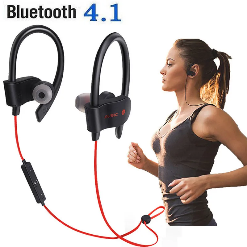 

2323 LSM Bluetooth-совместимая Спортивная гарнитура 4,1 водонепроницаемые спортивные Беспроводные наушники с защитой от пота стереонаушники-вклады...