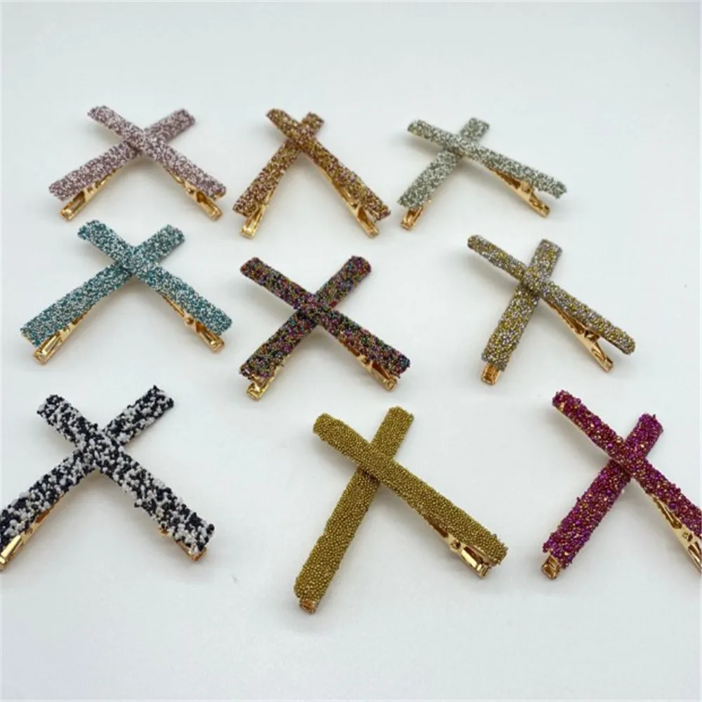 Южно корейские Детские Мори сказочные крест накрест зажим для волос в