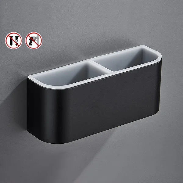 Зеленый Detachable Wall Mounted Wet Umbrella Rack Drain Holder Portable Punch-free Single/Double Layer Storage Rack - Цвет: Зеленый