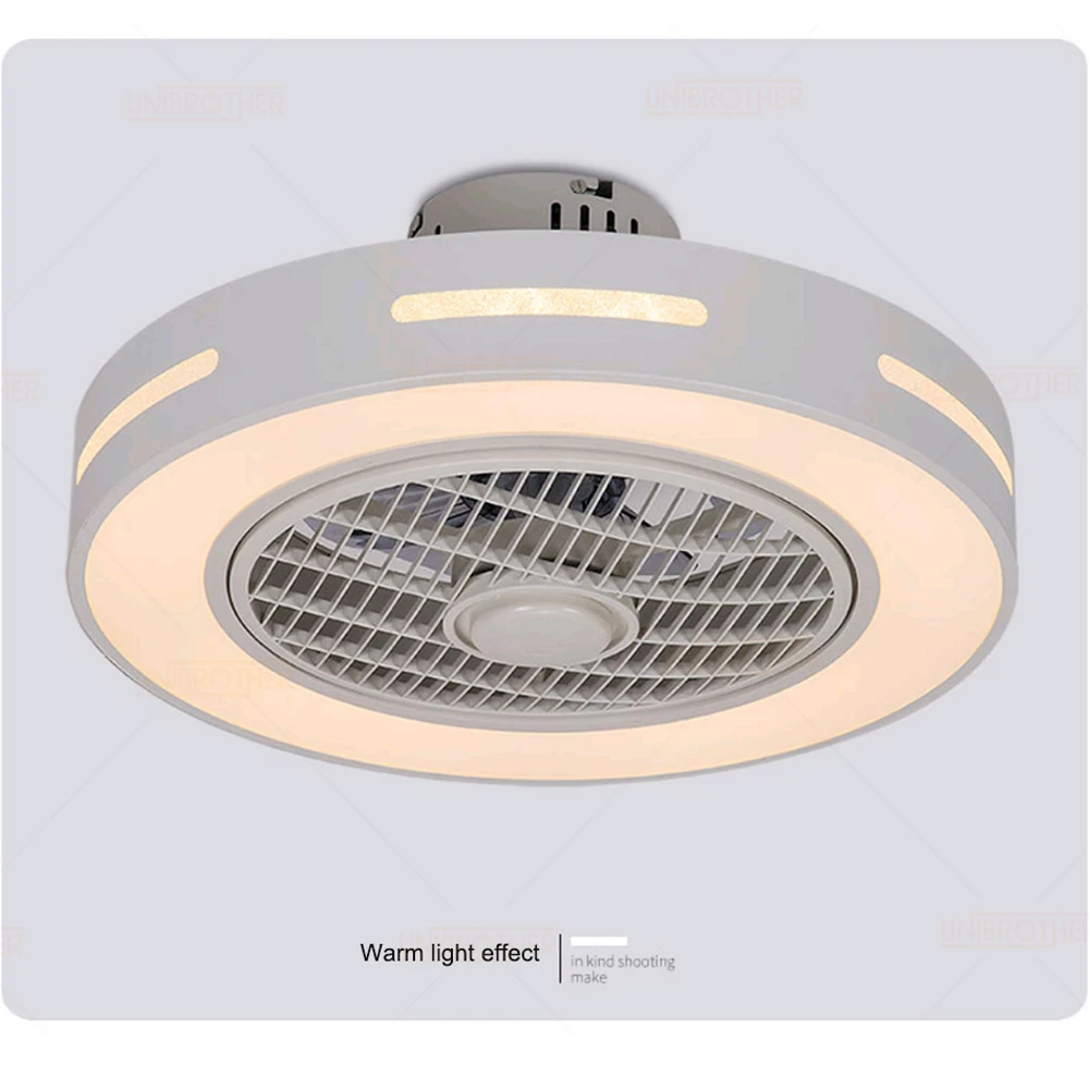 Современный светодиодный потолочный вентилятор домашний декор 220 В с