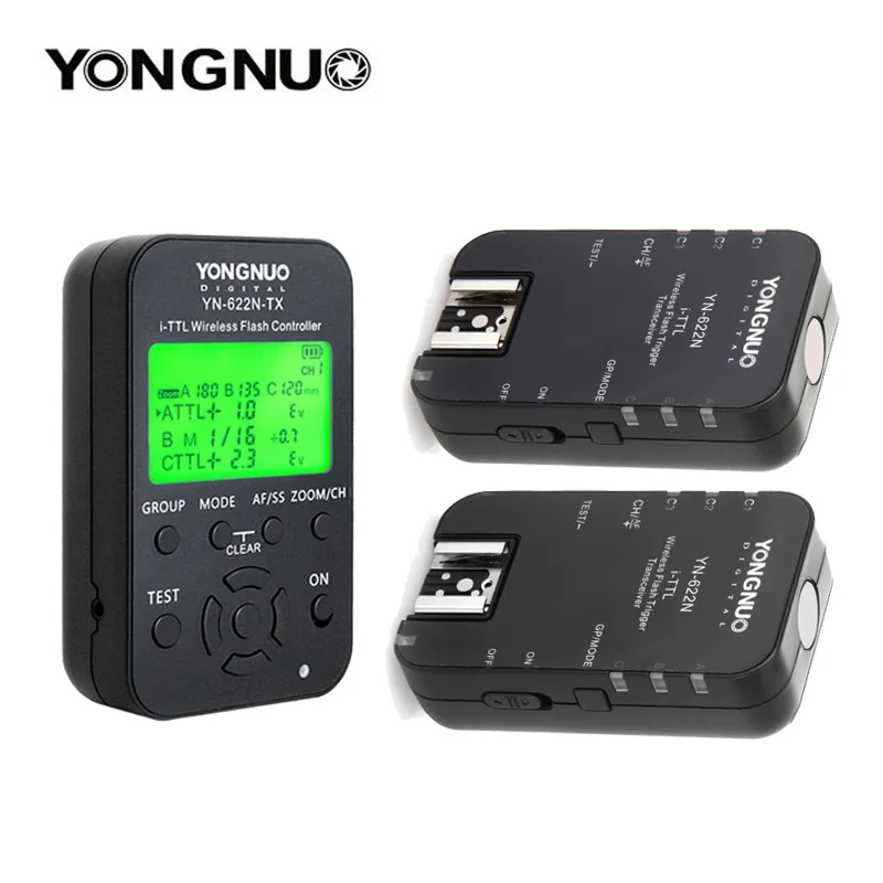 Yongnuo YN 622N TX i TTL беспроводной контроллер вспышки триггер трансивер для камер