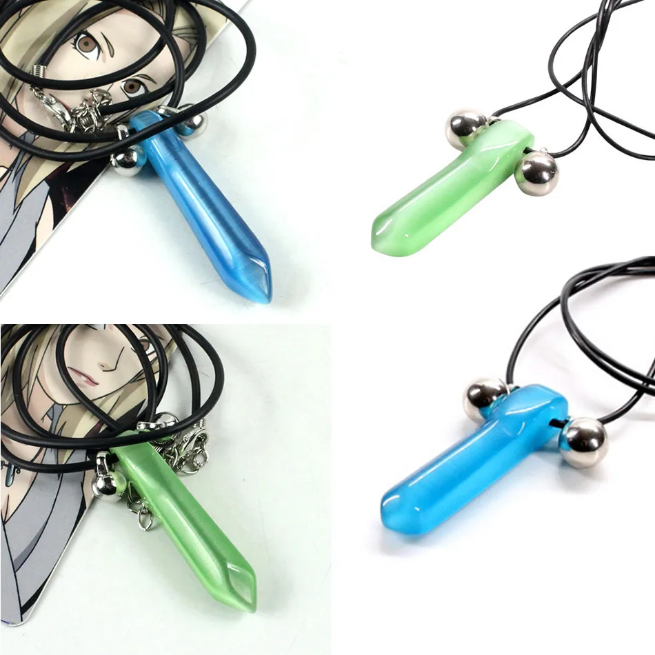 Экшн-фигурки из аниме Наруто ожерелье с кристаллами кунай зумаки шурикен Какаси