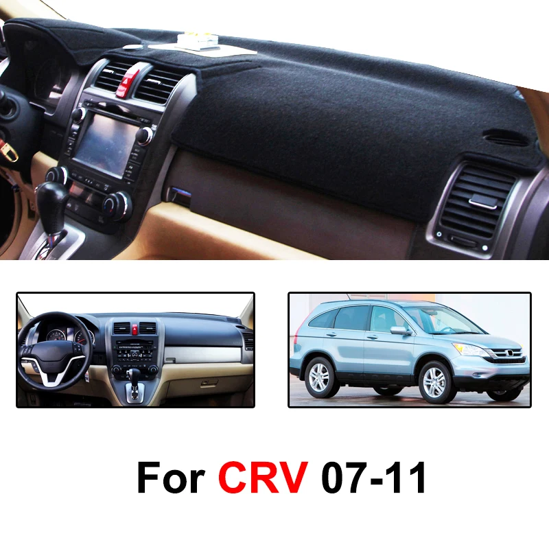 Чехол Xukey для приборной панели коврик подходит Honda CRV CR V 2007 2008 2009 2010 Pad