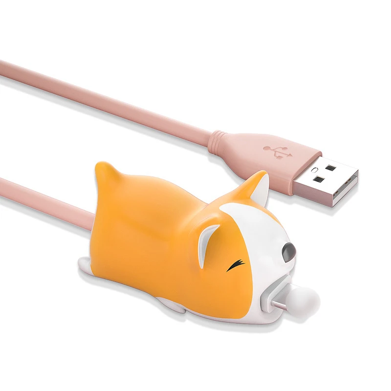 1 м 2 симпатичное Зарядное устройство USB для быстрой зарядки зарядный кабель