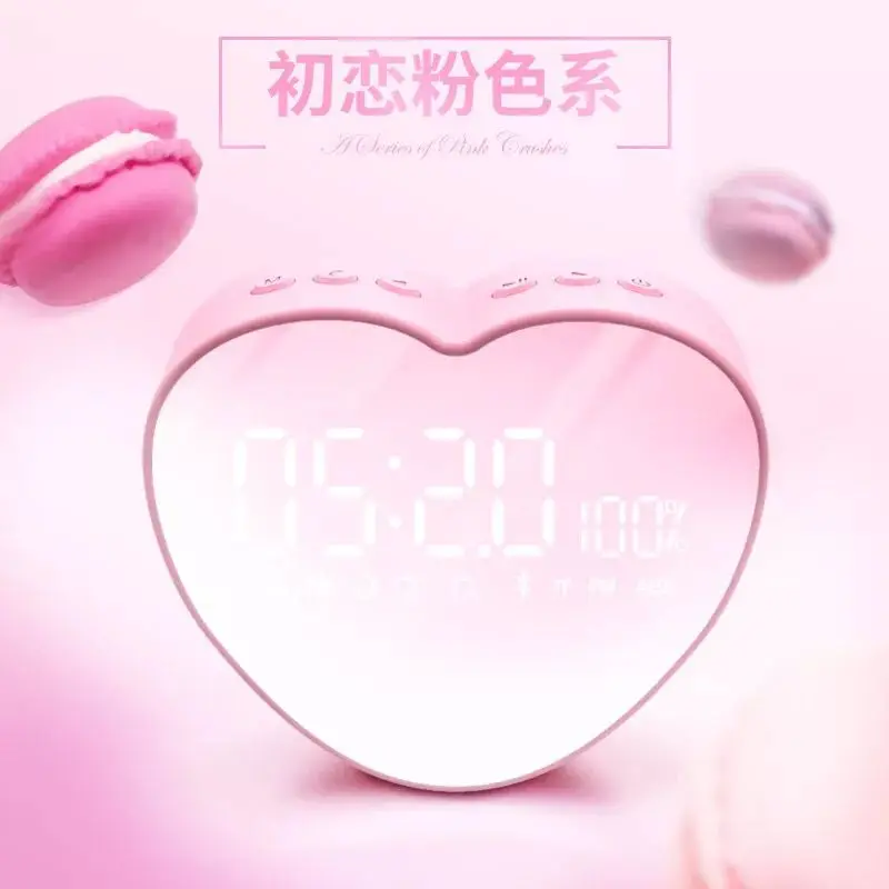 Электронный цифровой будильник настольный светодиодный ночной настольные часы