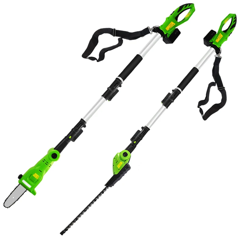 

Electric Scalable High Branch Saw High Altitude Scissors Hedgerow Thick Branches Pruning Shears Equipment Lithium Rechargeable