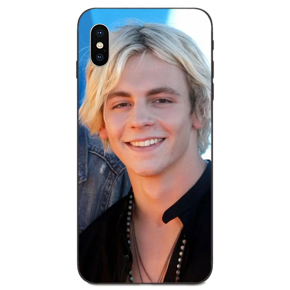 Чехлы из ТПУ для мобильных телефонов чехлы с ремешком Ross Lynch R5 Ультратонкий чехол