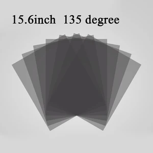 Комплект из 2 предметов, новинка, 15,6 дюймов 135 градусов Глянцевый светодиодныйЖК-дисплей поляризационный фильтр с ультратонкой оправой из алюминиево-магниевого сплава пленка для ЖК-дисплей светодиодный IPS Экран для ТВ ЖК-дисплей монитор плотно прилегающие к уху, супер чистый