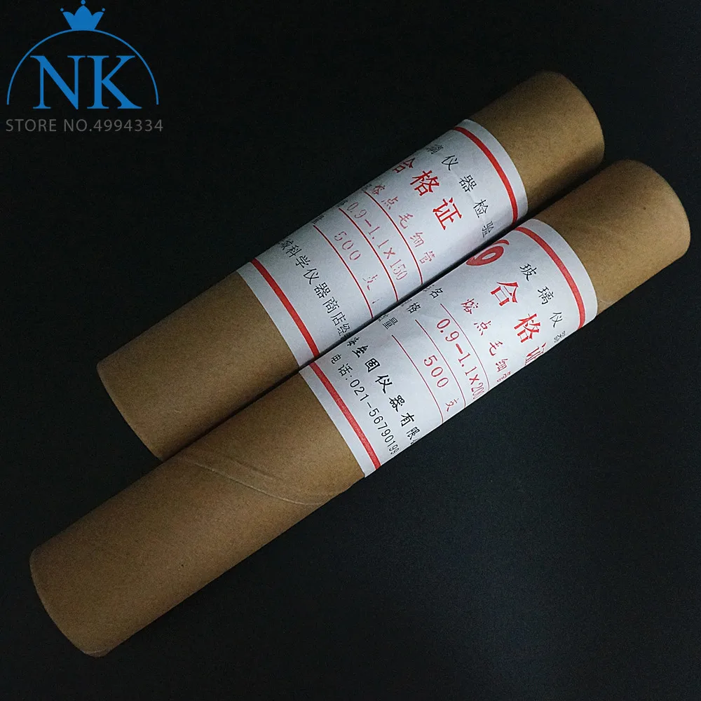 500 шт./лот капиллярные стеклянные точки плавления с двусторонним открытием