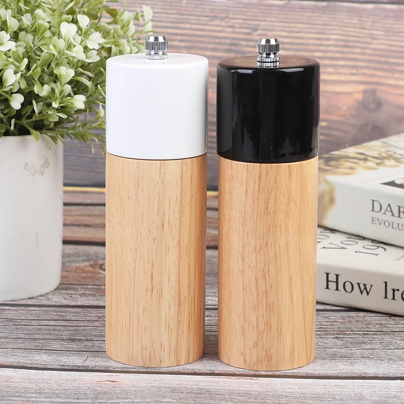 1 шт. ручная мельница для соли и перца приправ по дереву инструменты готовки
