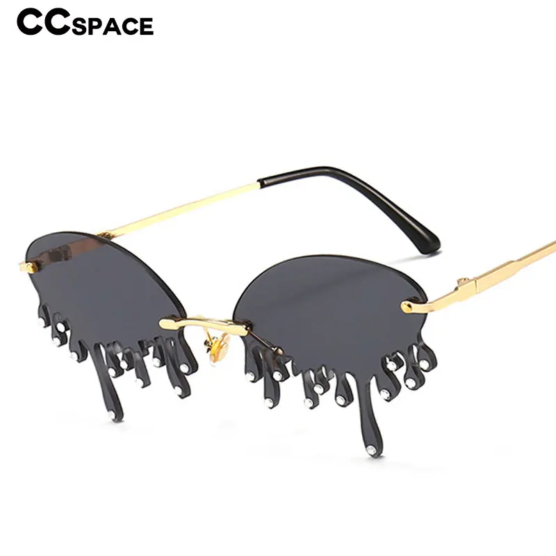 47385 капли воды бриллиант личности Забавный солнцезащитные очки для мужчин и