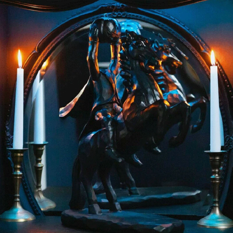 

Безголовый орнамент хормена, полимерные настольные фигурки, креативные реквизиты на Хэллоуин, украшение для дома, гостиной, офиса JS23