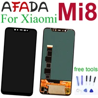 original lcd display for xiaomi mi8 lcd display with touch screen digitizer assembly for xiaomi mi8 lcd display replacement